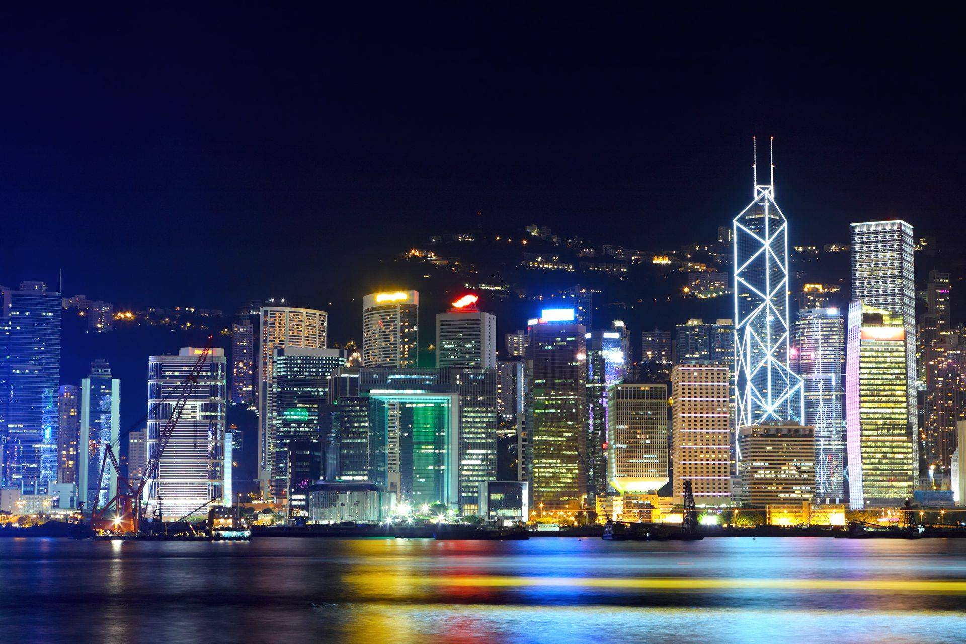 中国香港城市风景